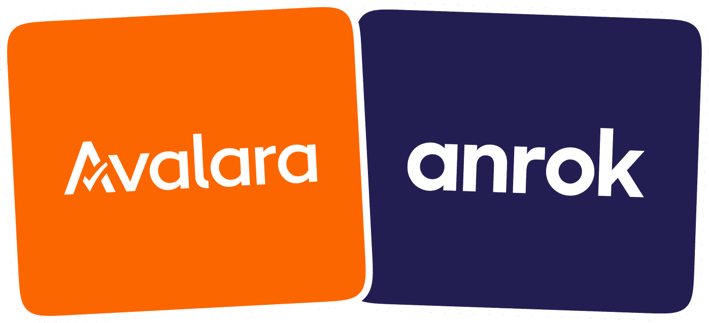 Avalara and Anrok logo cards