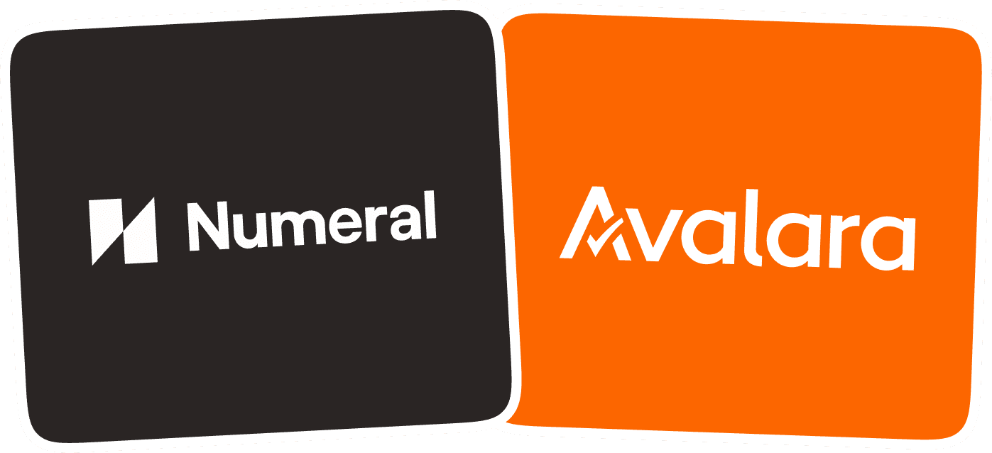Numeral and Avalara product cards side by side