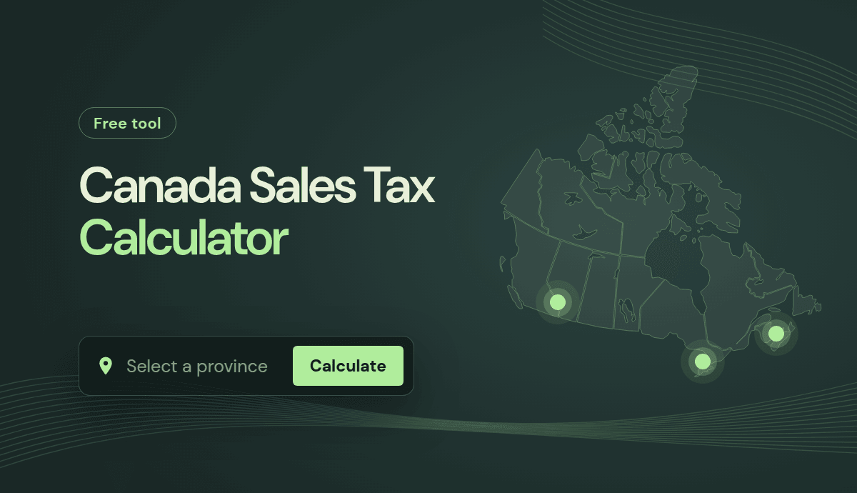 Canada Sales Tax Calculator
