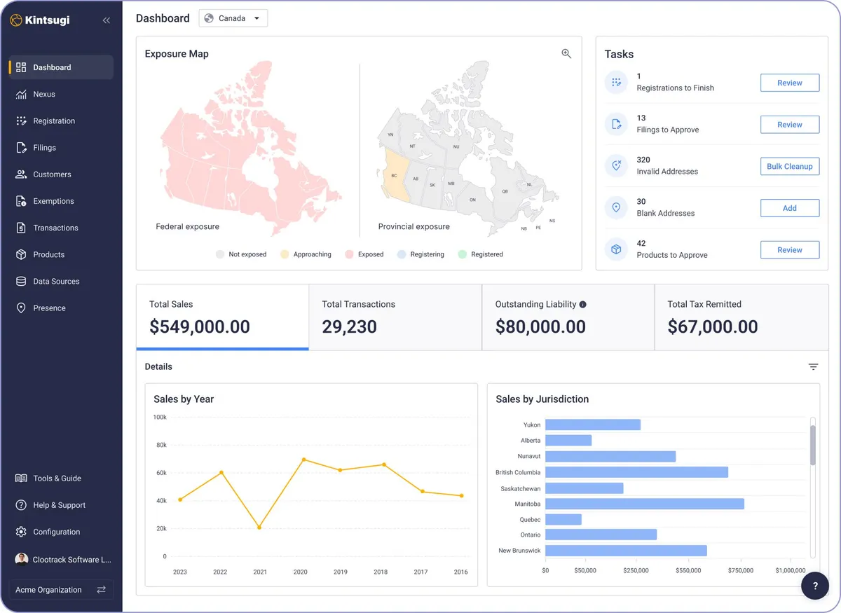 Kintsugi Supports Canada Goods and Services Tax (GST)
