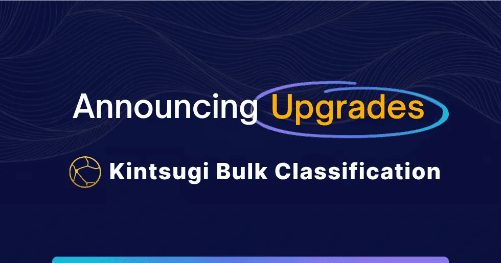 Kintsugi Launches Improved Bulk Product Classification AI