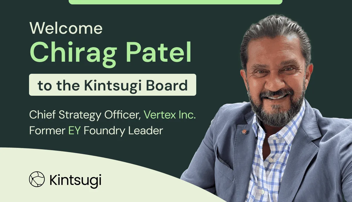 Kintsugi Welcomes Chirag Patel to Board of Directors