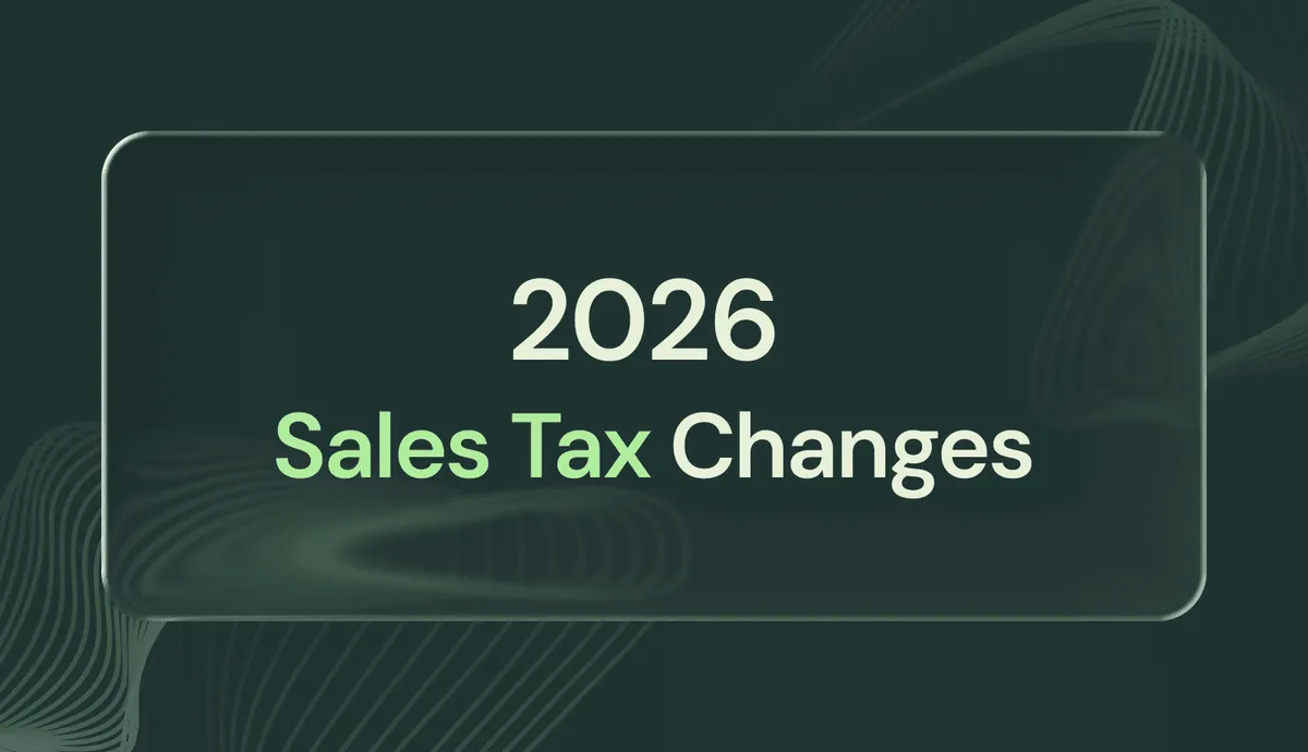 Sales Tax Changes That Took Effect January 1, 2026