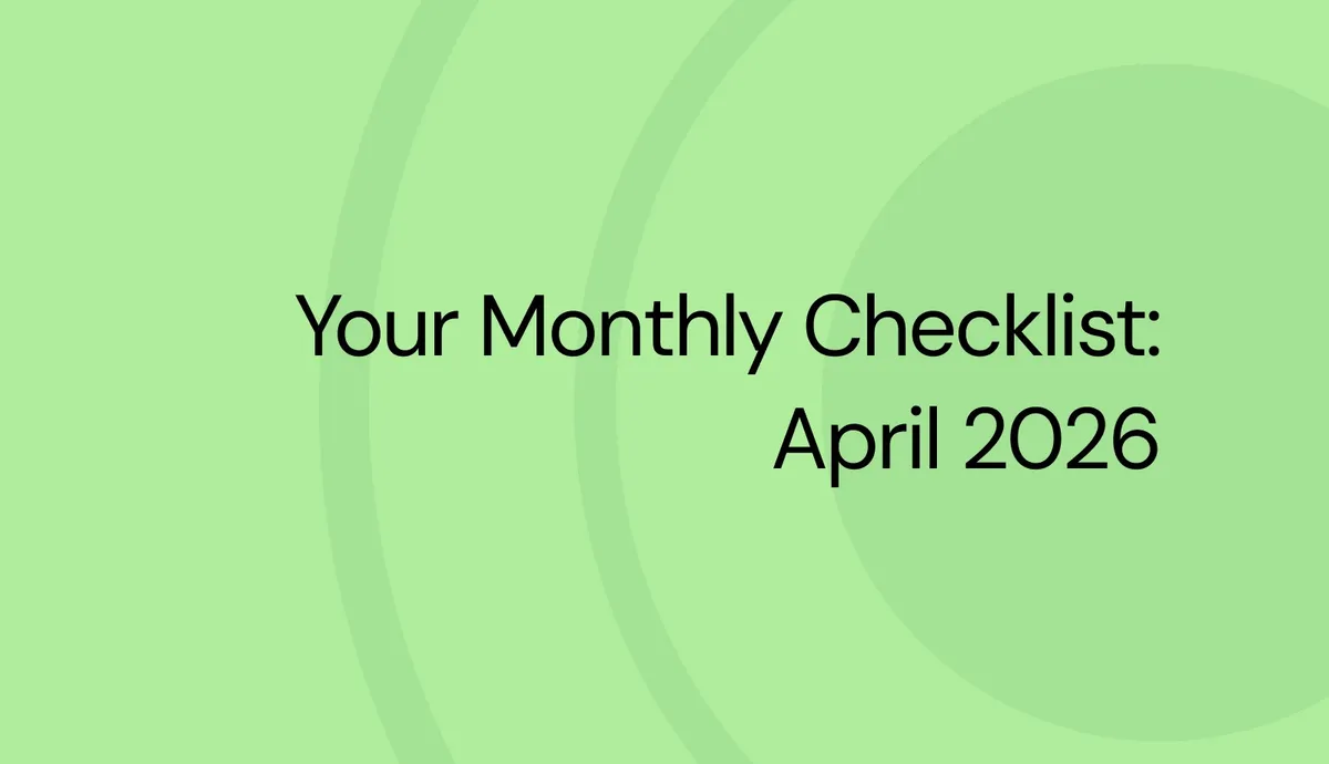 Your Monthly Sales Tax Compliance Checklist: April 2026