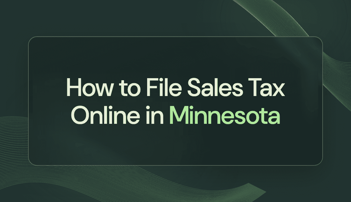 How to File Sales Tax Online in Minnesota