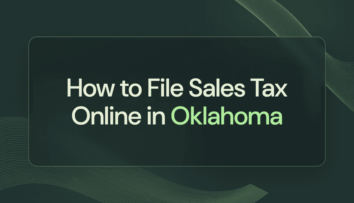 How to File Sales Tax Online in Oklahoma