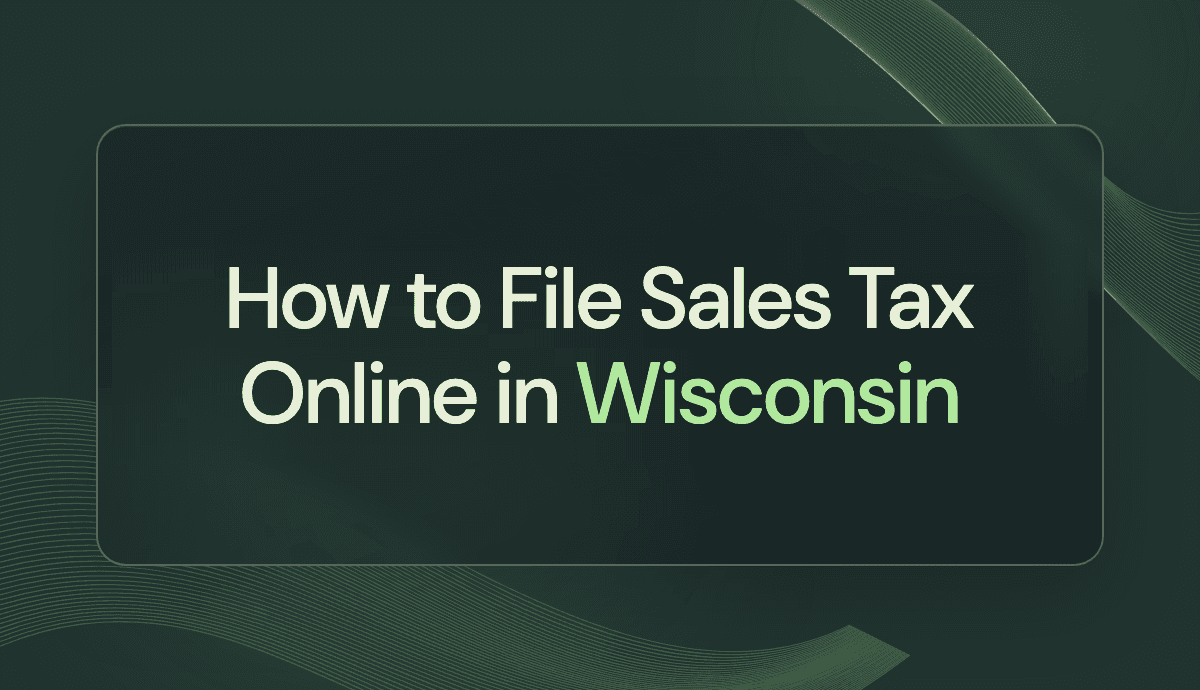 How to File Sales Tax Online in Wisconsin