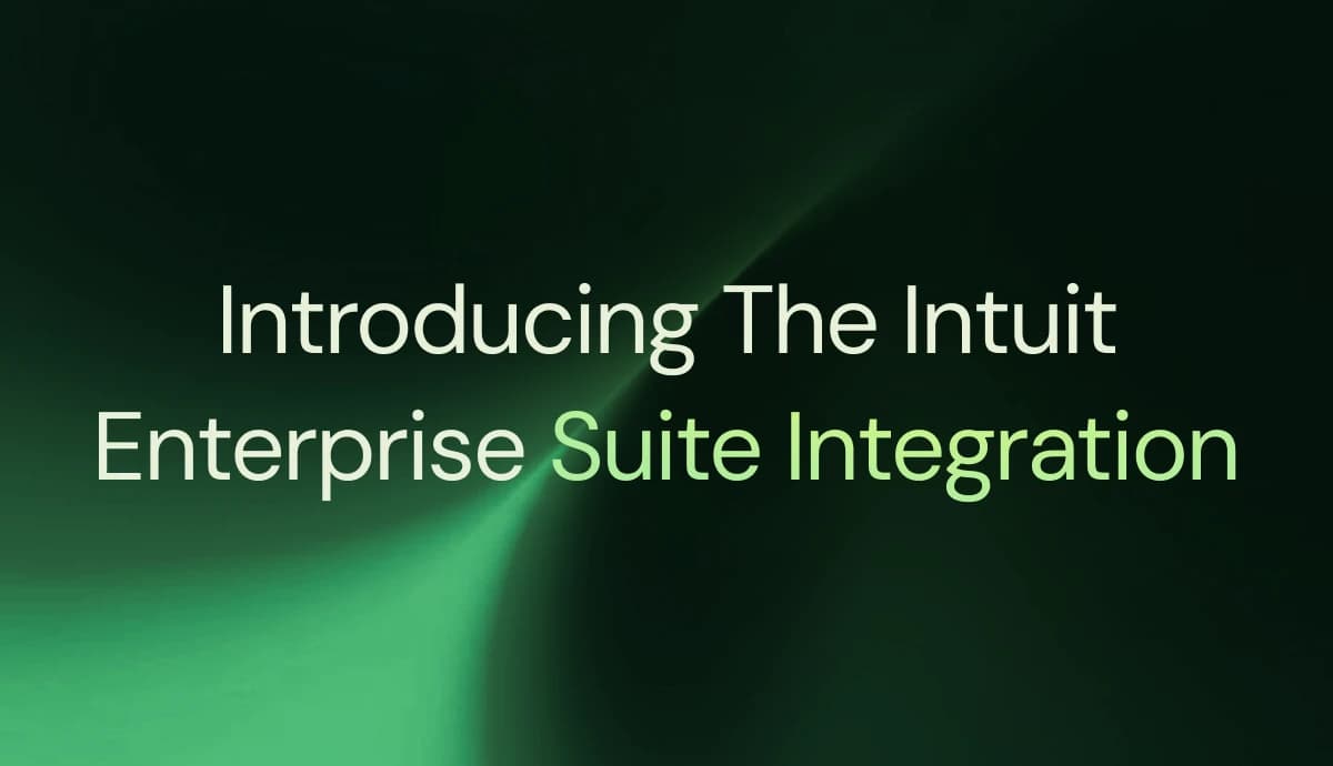 Introducing the Intuit Enterprise Suite Integration