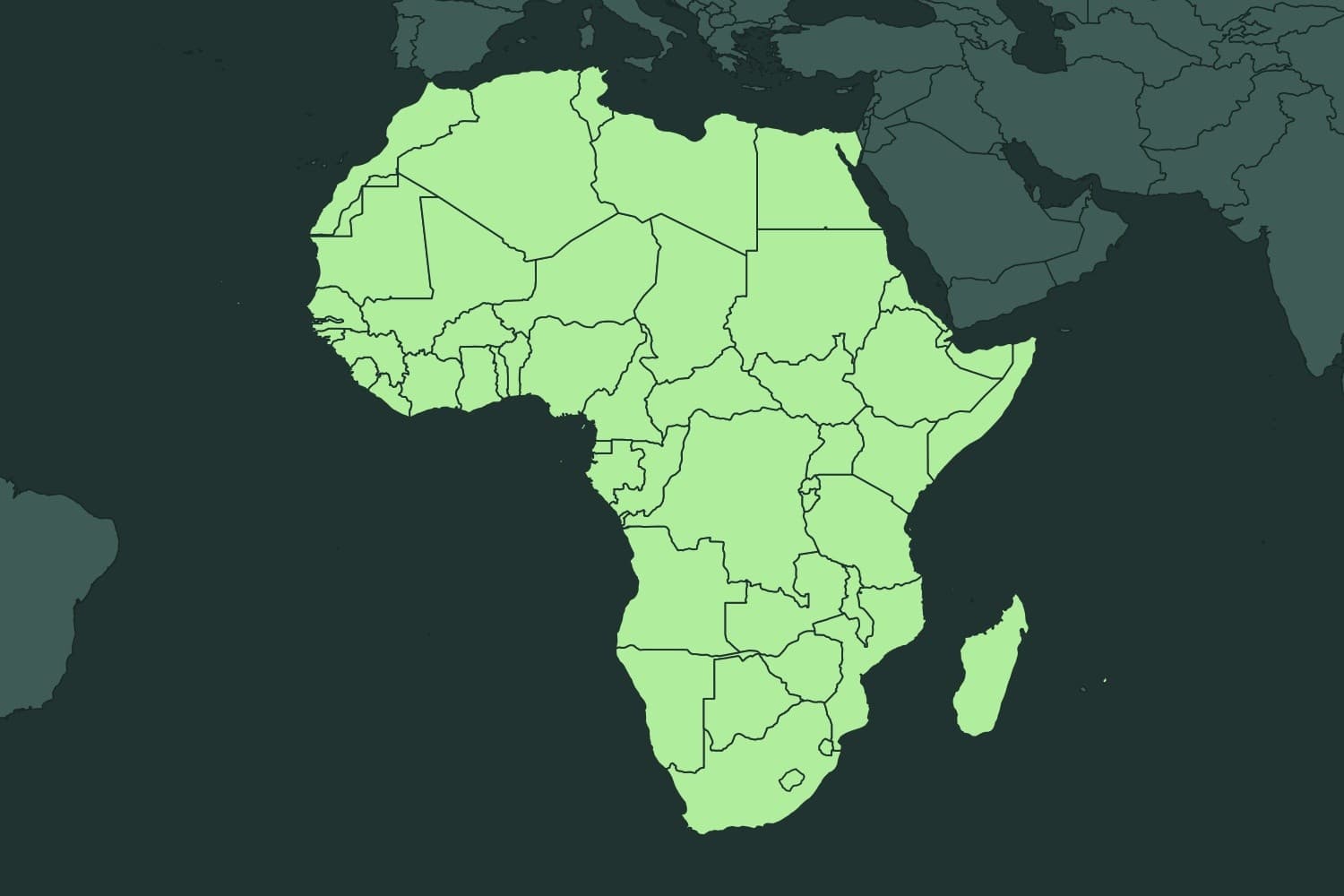 Map of Africa
