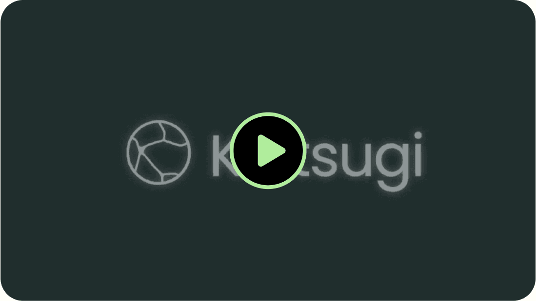 Kintsugi product walkthrough preview