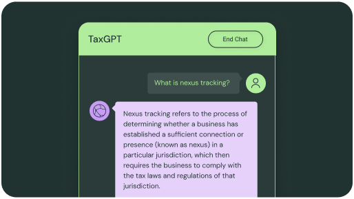 TaxGPT: Your 24/7 sales tax assistant