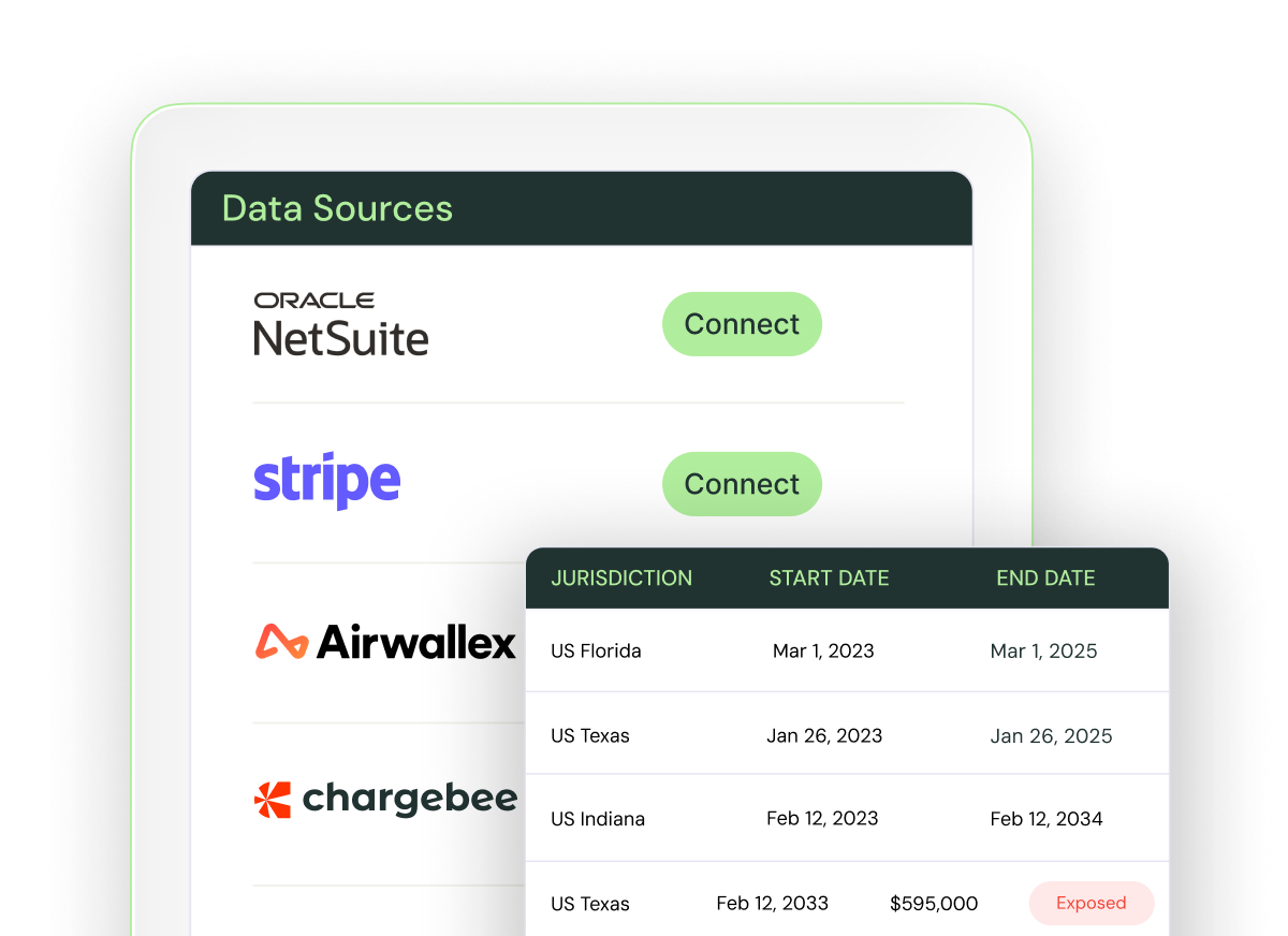 Connect your 
billing systems