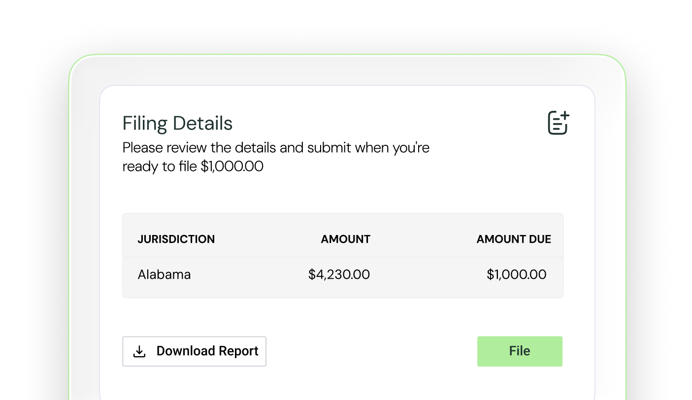 File Returns 
Automatically